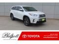 Blizzard Pearl White 2019 Toyota Highlander LE Plus