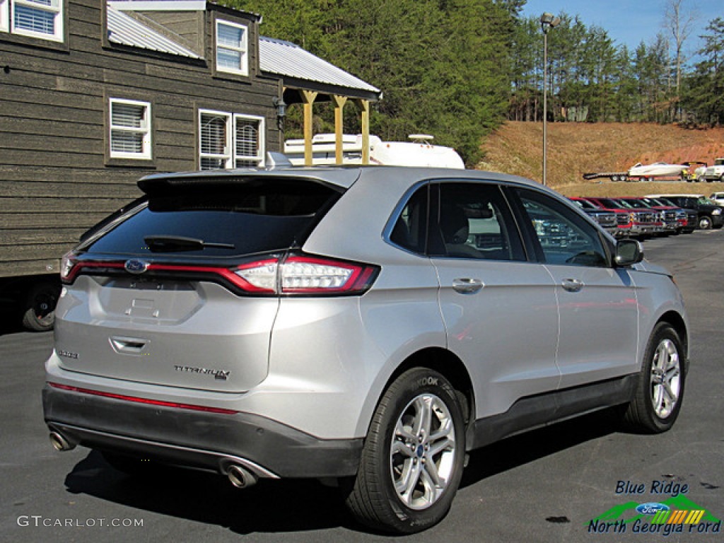 2017 Edge Titanium AWD - Ingot Silver Metallic / Ceramic photo #5