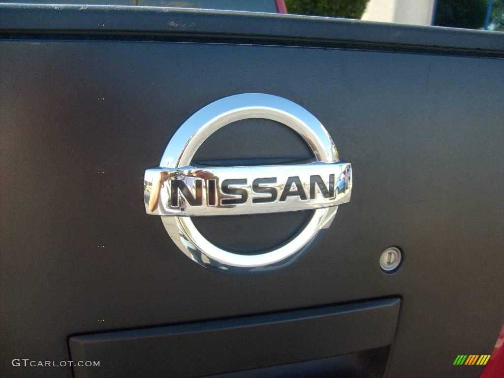 2007 Titan XE King Cab - Red Alert / Graphite Black/Titanium photo #12