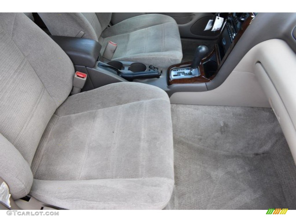 2003 Outback Wagon - White Frost Pearl / Gray photo #17