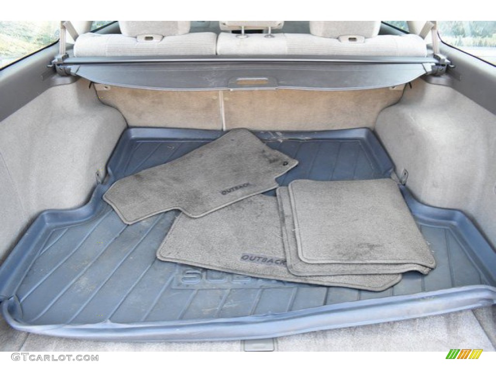 2003 Outback Wagon - White Frost Pearl / Gray photo #26