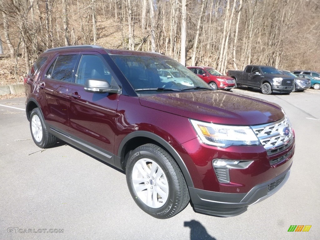 2019 Explorer XLT 4WD - Burgundy Velvet / Medium Black photo #3