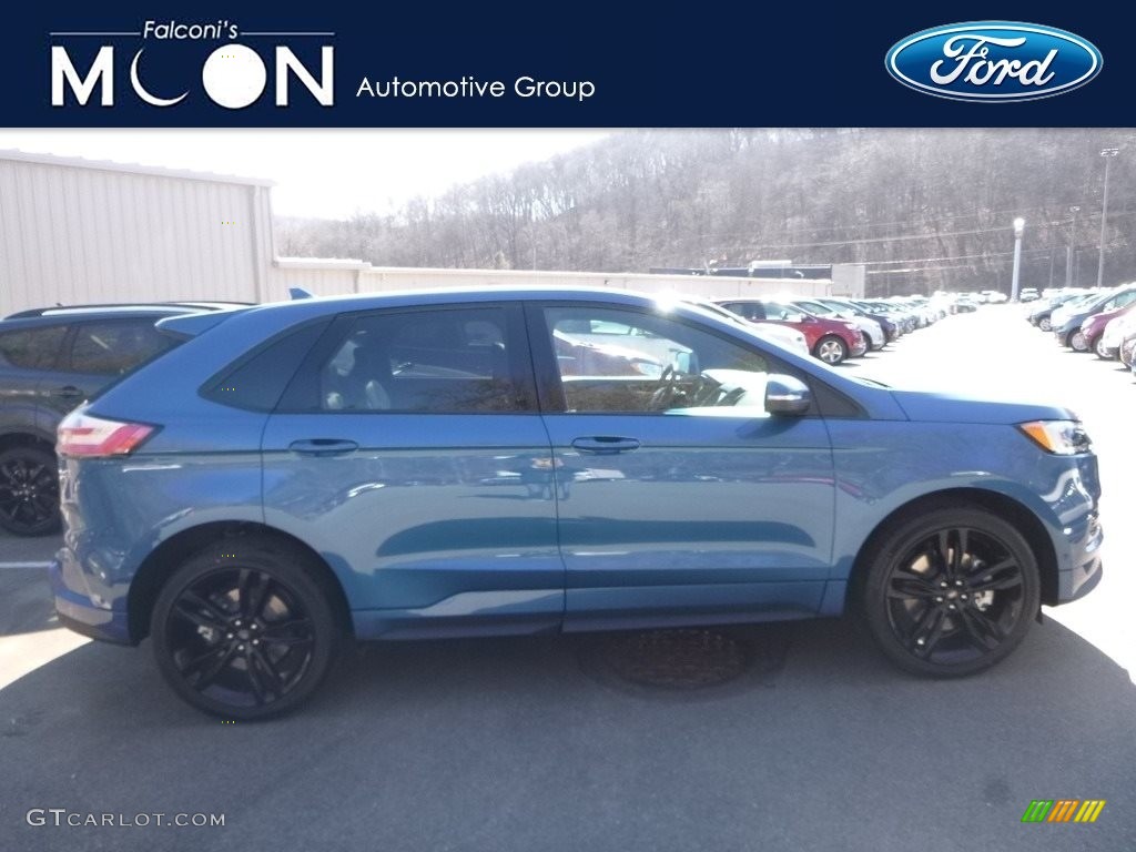 2019 Edge ST AWD - Ford Performance Blue / Ebony photo #1