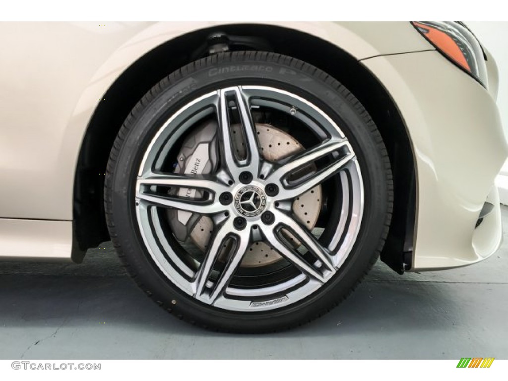 2019 E 450 Cabriolet - Dune Silver Metallic / Macchiato Beige/Yacht Blue photo #9