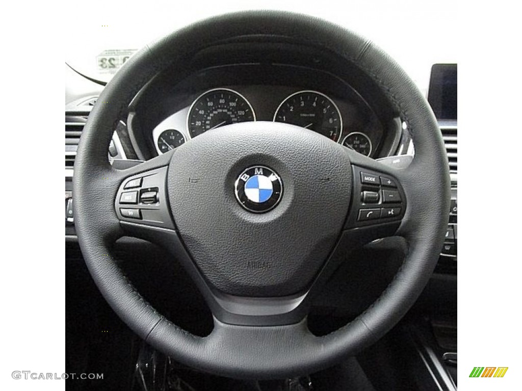 2018 3 Series 320i xDrive Sedan - Black Sapphire Metallic / Black photo #21