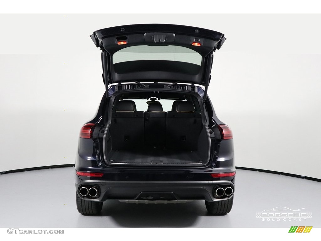 2016 Cayenne S - Moonlight Blue Metallic / Black/Luxor Beige photo #7