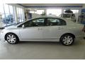 Alabaster Silver Metallic - Civic LX Sedan Photo No. 2
