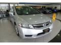 Alabaster Silver Metallic - Civic LX Sedan Photo No. 6