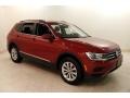 Cardinal Red Metallic 2018 Volkswagen Tiguan SE 4MOTION