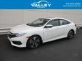 White Orchid Pearl 2017 Honda Civic EX-L Sedan