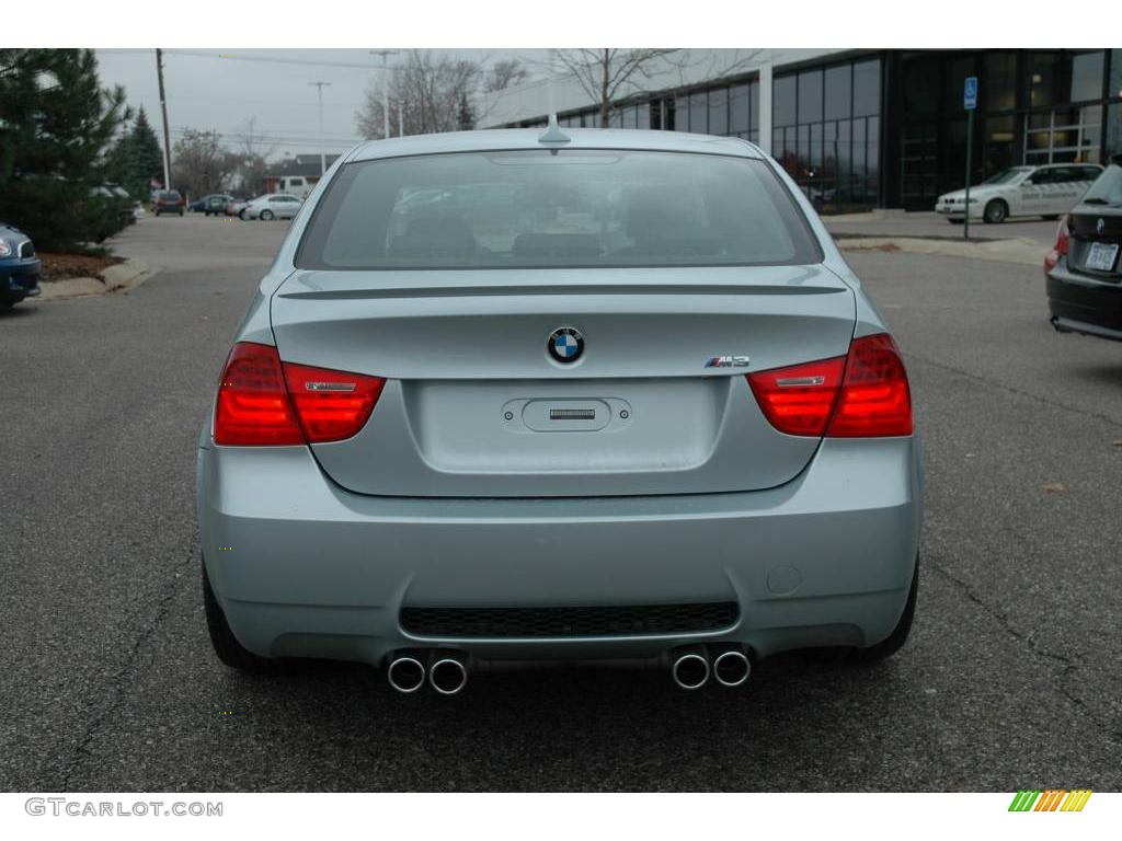 2009 M3 Sedan - Silverstone II Metallic / Black Novillo Leather photo #4