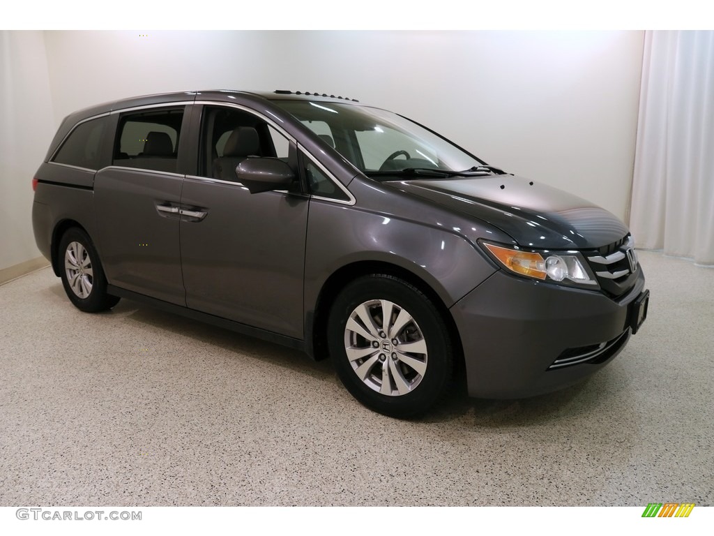 2016 Odyssey EX-L - Modern Steel Metallic / Gray photo #1