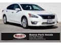 Pearl White 2013 Nissan Altima 2.5 SV