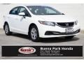 Taffeta White - Civic LX Sedan Photo No. 1