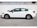 Taffeta White - Civic LX Sedan Photo No. 8