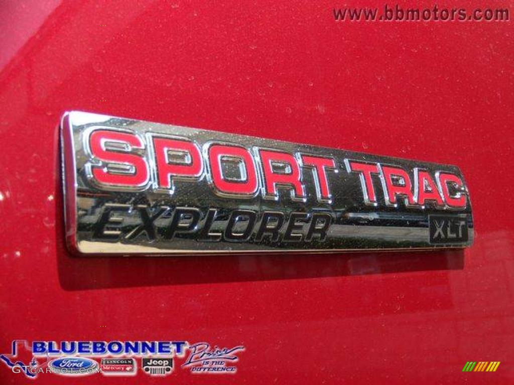 2009 Explorer Sport Trac XLT - Sangria Red Metallic / Camel photo #18