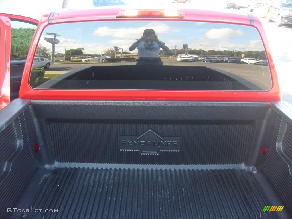 2007 Titan XE King Cab - Red Alert / Graphite Black/Titanium photo #29