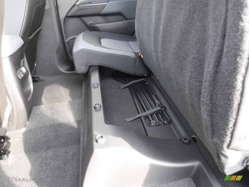 Jet Black Interior 2019 Chevrolet Colorado Z71 Crew Cab 4x4 Photo #132095856