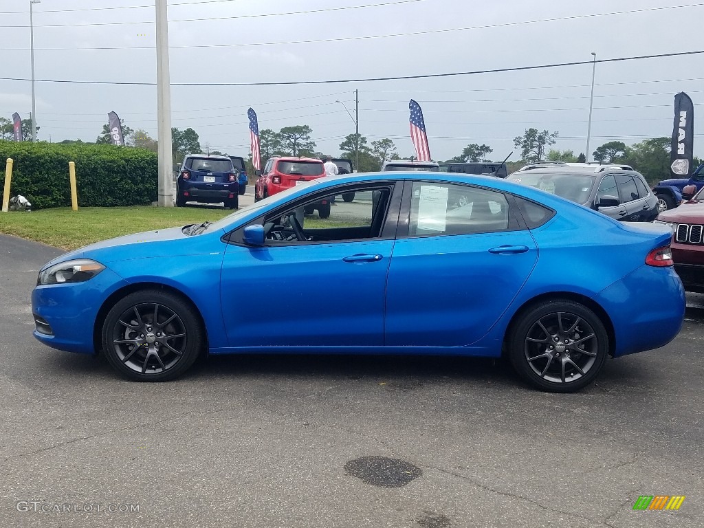 2016 Dart SE - Laser Blue Pearl / Black photo #2