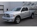 Bright Silver Metallic - Ram 1500 Big Horn Quad Cab 4x4 Photo No. 2