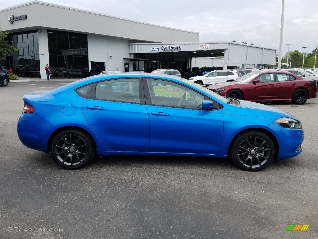 2016 Dart SE - Laser Blue Pearl / Black photo #6