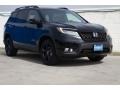 2019 Crystal Black Pearl Honda Passport Elite AWD  photo #1