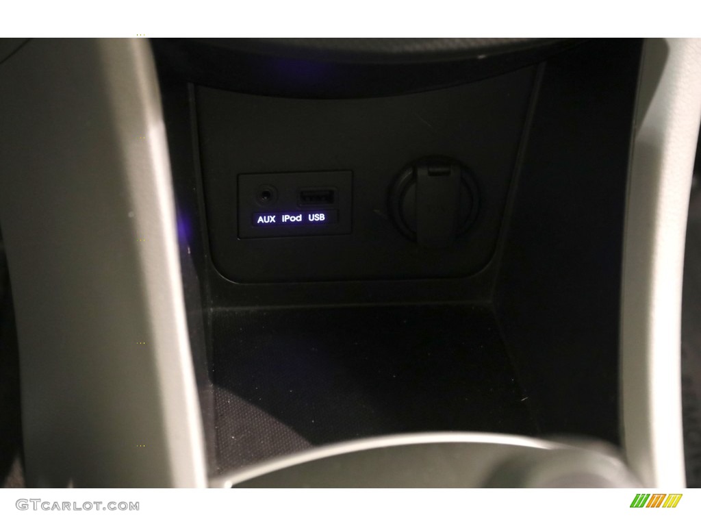 2012 Accent GLS 4 Door - Cyclone Gray / Gray photo #10