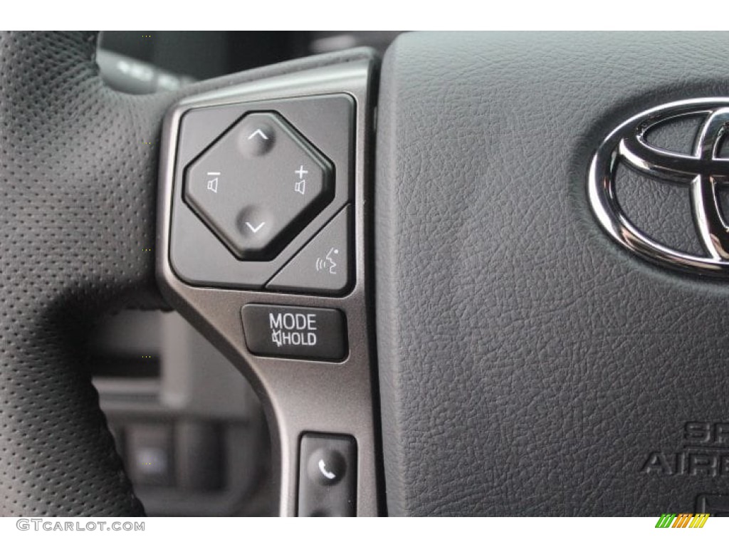 2019 Toyota Tacoma TRD Sport Double Cab TRD Graphite Steering Wheel Photo #132100387