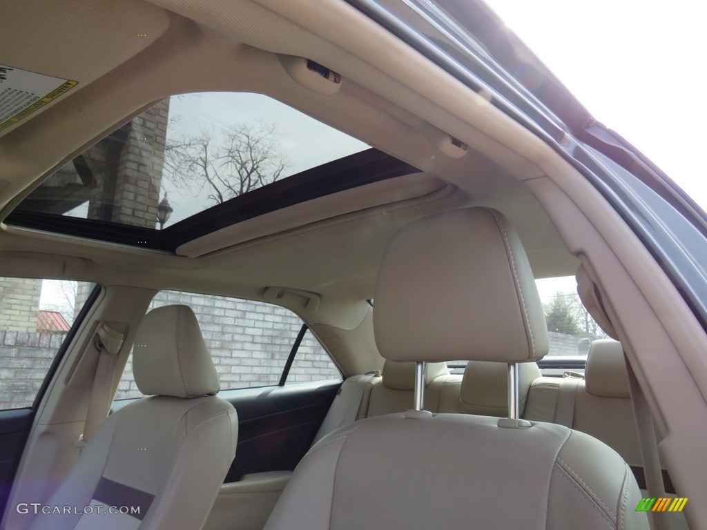 2014 Camry XLE V6 - Cypress Pearl / Ivory photo #5