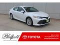 2019 Wind Chill Pearl Toyota Camry XLE  photo #1