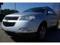 2009 Silver Ice Metallic Chevrolet Traverse LT  photo #2