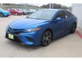 2019 Blue Streak Metallic Toyota Camry SE  photo #4