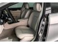2018 Mercedes-Benz CLS Crystal Grey/Black Interior Front Seat Photo