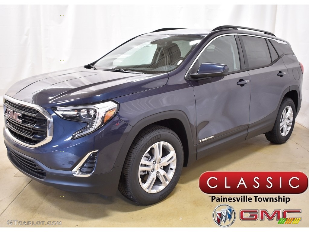 Blue Steel Metallic GMC Terrain