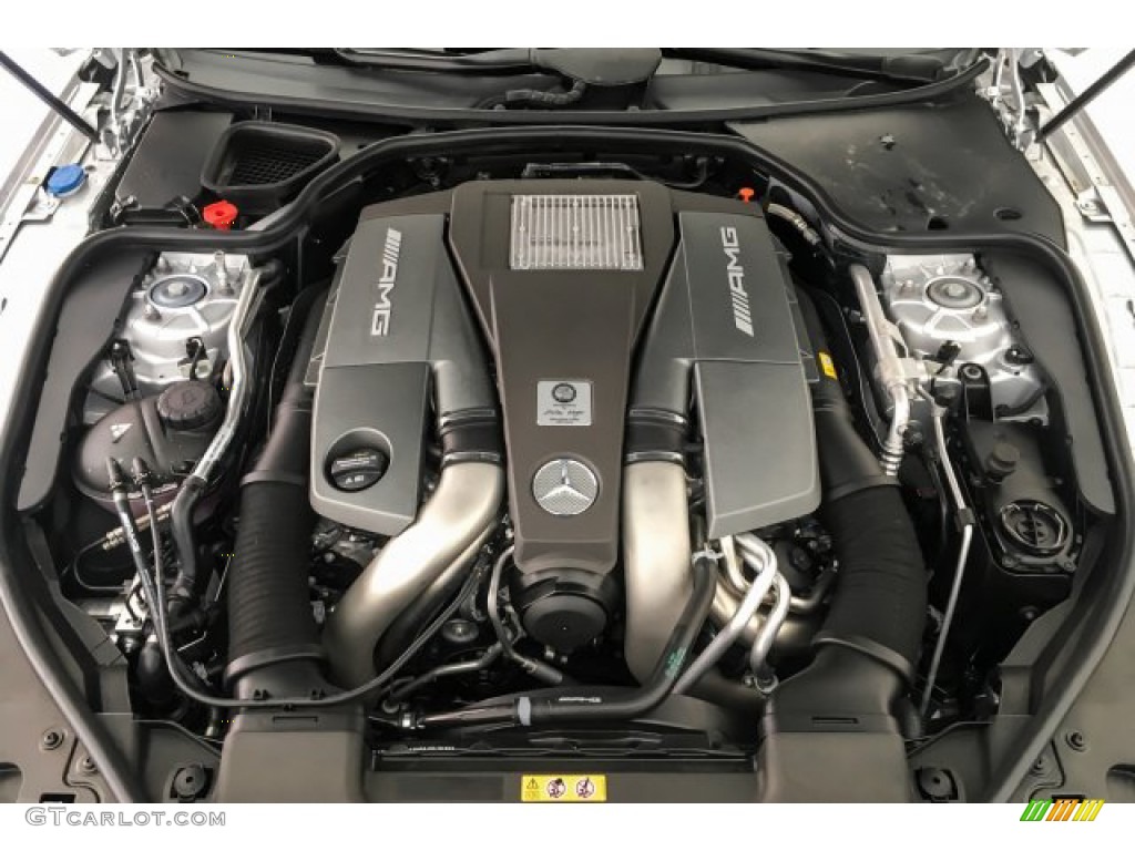 2019 Mercedes-Benz SL 63 AMG Roadster 5.5 Liter AMG biturbo DOHC 32-Valve VVT V8 Engine Photo #132104346