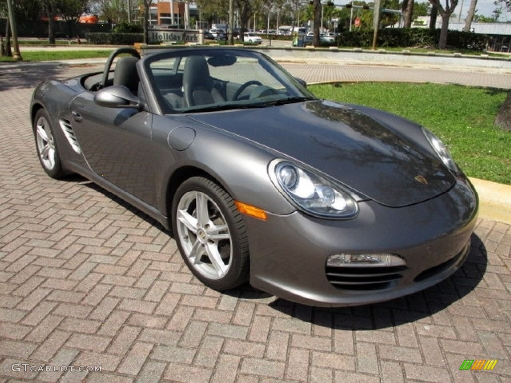 2011 Boxster  - Meteor Grey Metallic / Stone Grey photo #5