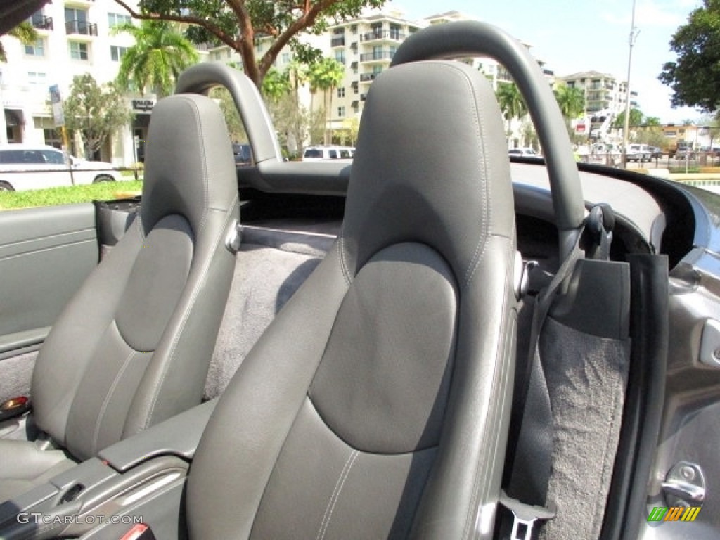 2011 Boxster  - Meteor Grey Metallic / Stone Grey photo #6