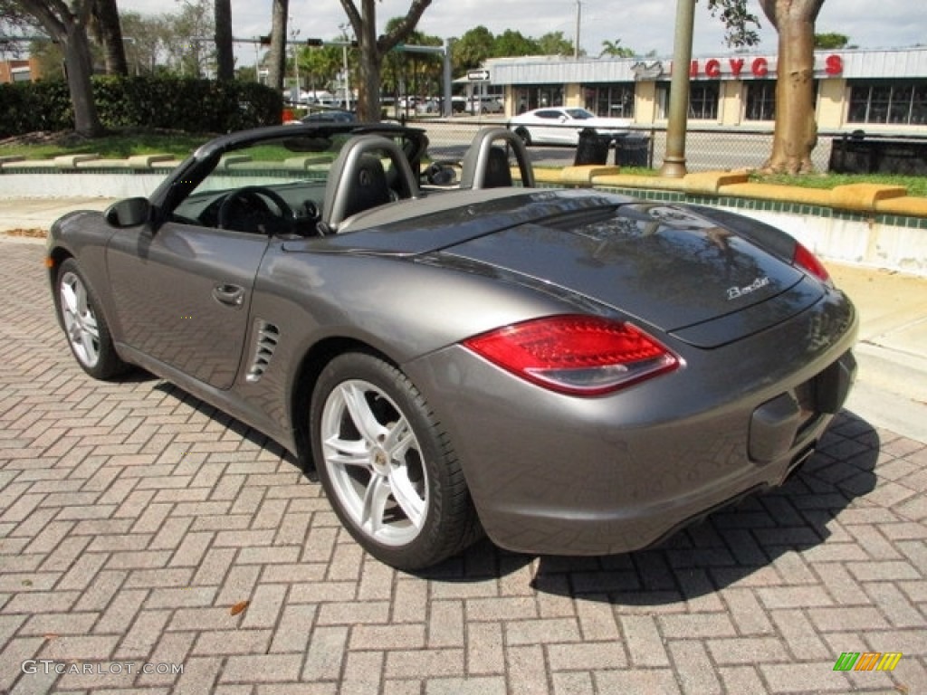 2011 Boxster  - Meteor Grey Metallic / Stone Grey photo #13
