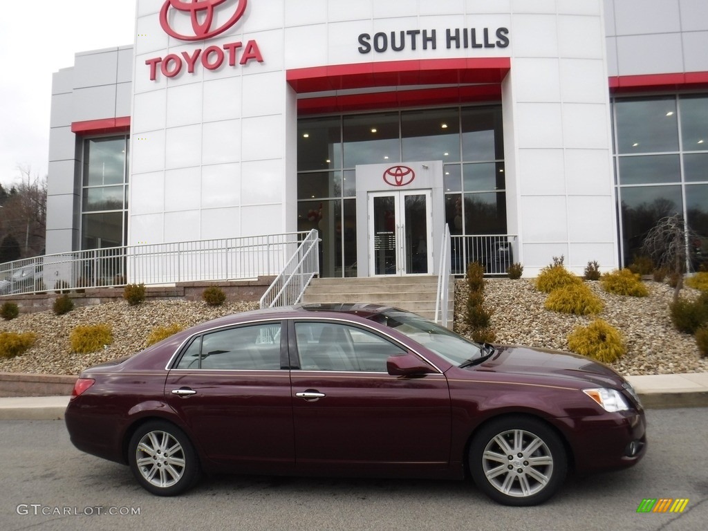 2009 Avalon Limited - Cassis Red Pearl / Ivory photo #2