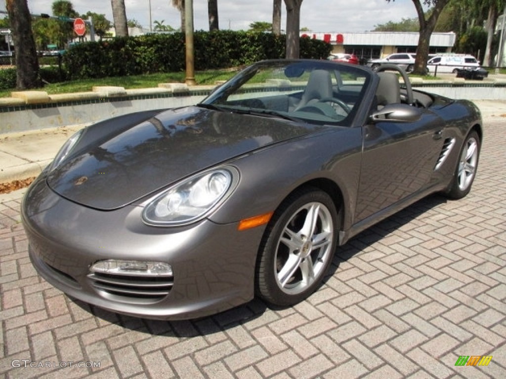 2011 Boxster  - Meteor Grey Metallic / Stone Grey photo #32