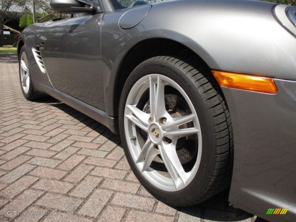 2011 Boxster  - Meteor Grey Metallic / Stone Grey photo #34
