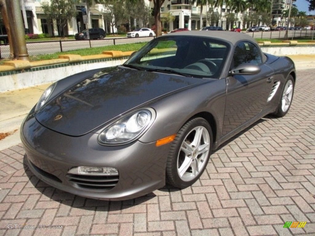 2011 Boxster  - Meteor Grey Metallic / Stone Grey photo #46
