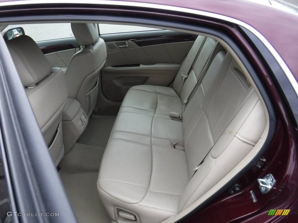 2009 Avalon Limited - Cassis Red Pearl / Ivory photo #25