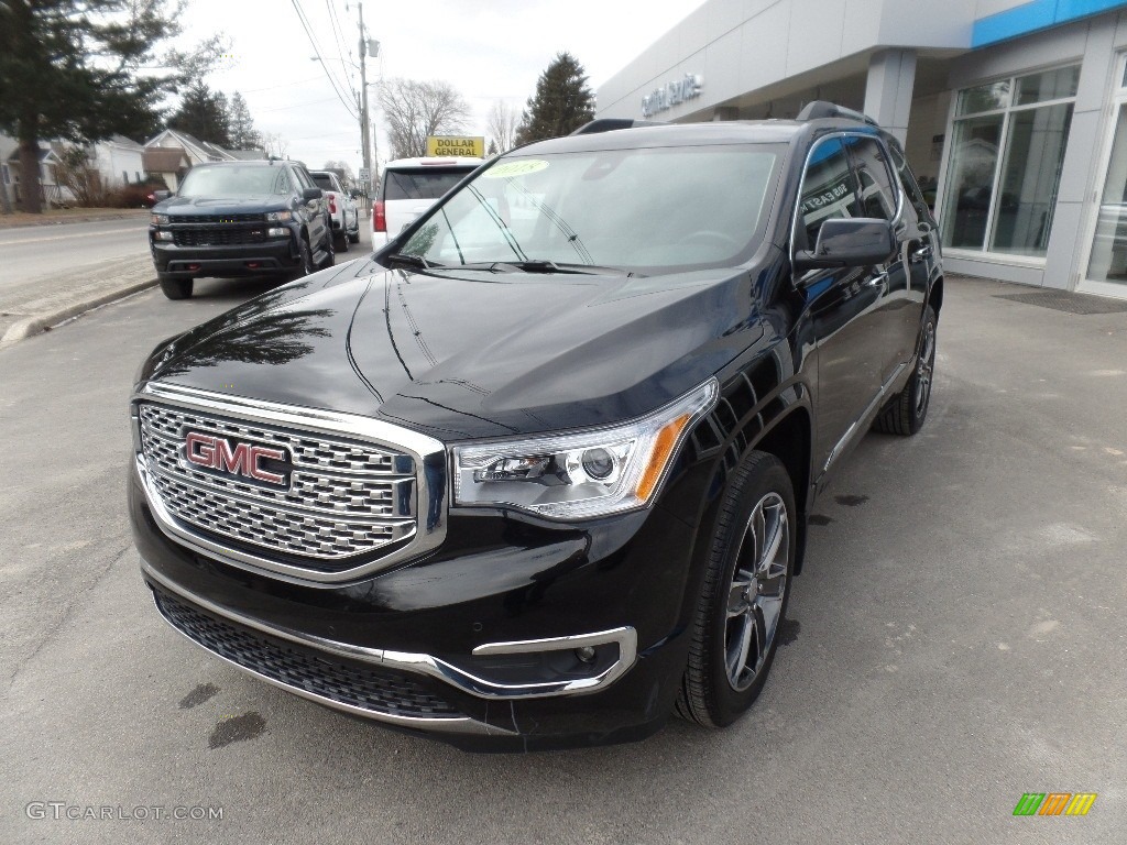 2018 Acadia Denali AWD - Ebony Twilight Metallic / Jet Black photo #3