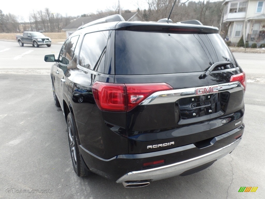 2018 Acadia Denali AWD - Ebony Twilight Metallic / Jet Black photo #7