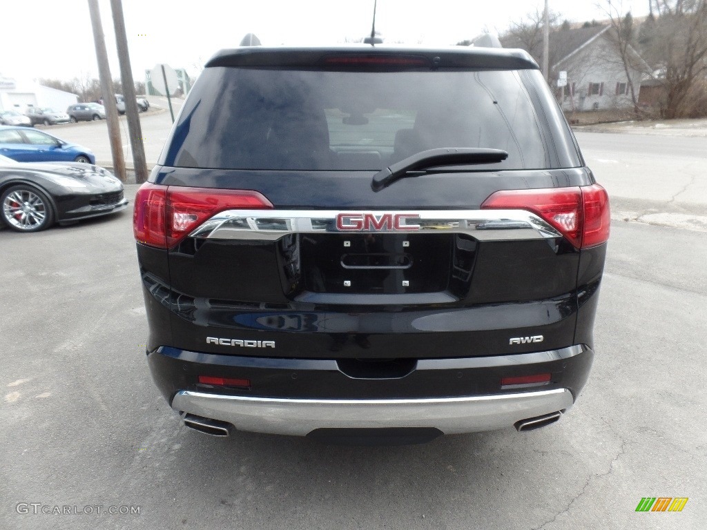 2018 Acadia Denali AWD - Ebony Twilight Metallic / Jet Black photo #8