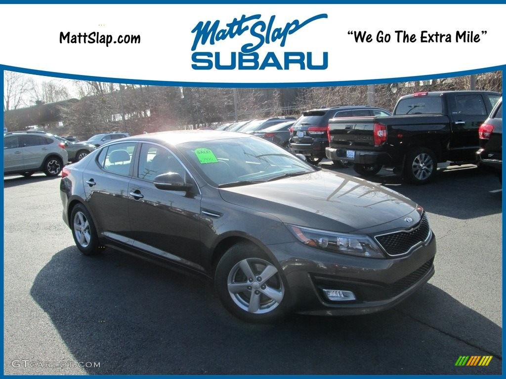 Metal Bronze Kia Optima