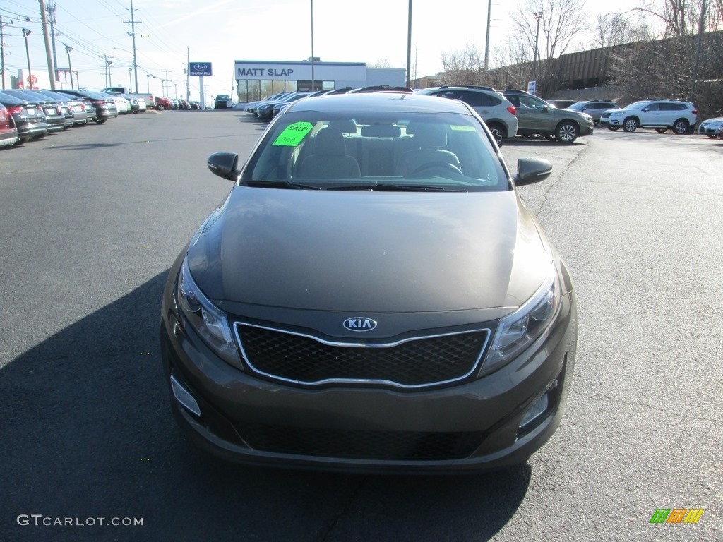 2014 Optima LX - Metal Bronze / Beige photo #3