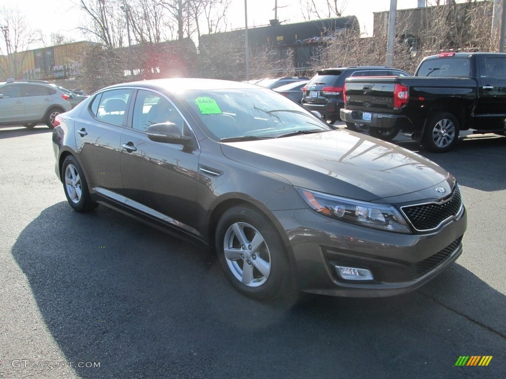2014 Optima LX - Metal Bronze / Beige photo #4