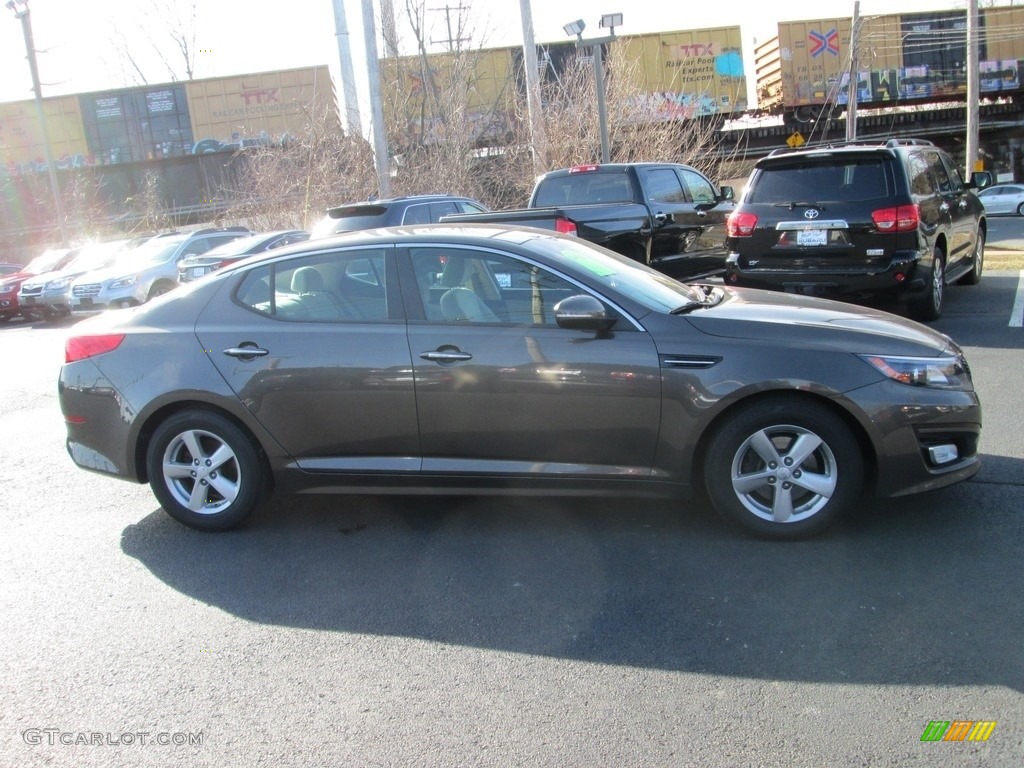 2014 Optima LX - Metal Bronze / Beige photo #5